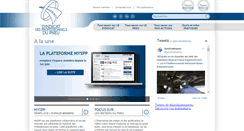 Desktop Screenshot of lesprofessionnelsdupneu.com